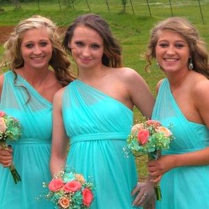 David's bridal bridesmaid dress